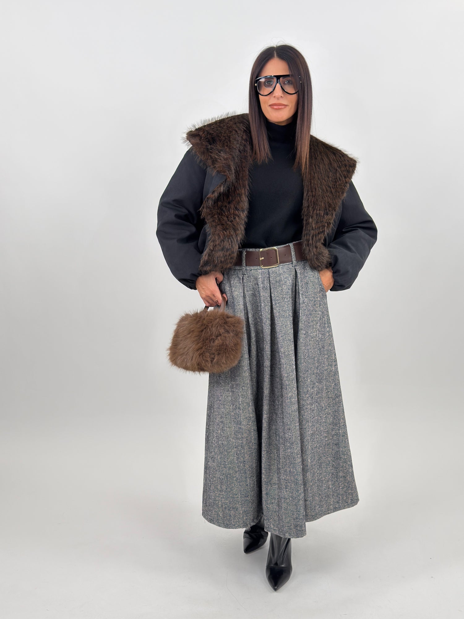 Giubbotto - Kristel Nero