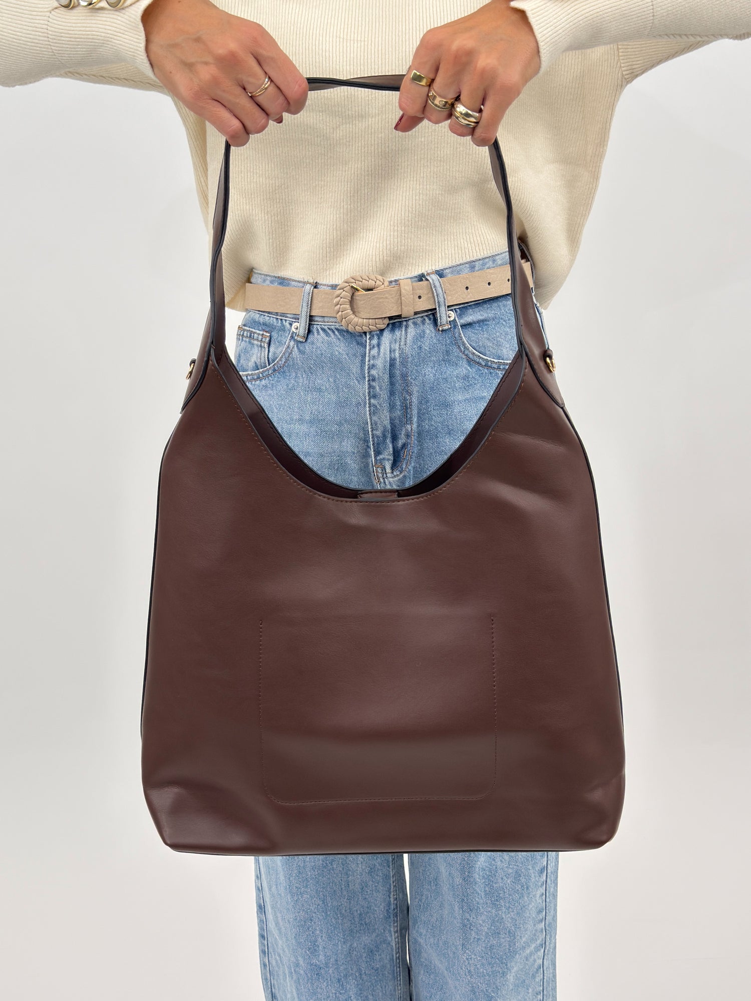 Borsa - Madrid Marrone