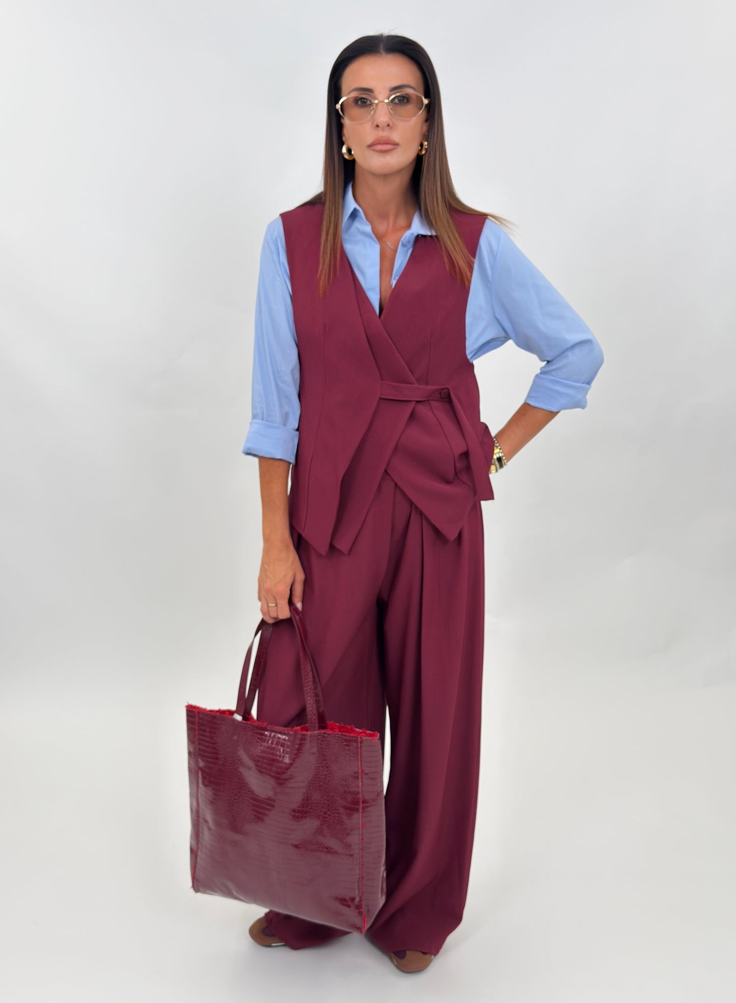 Tailleur - Manhattan Bordeaux