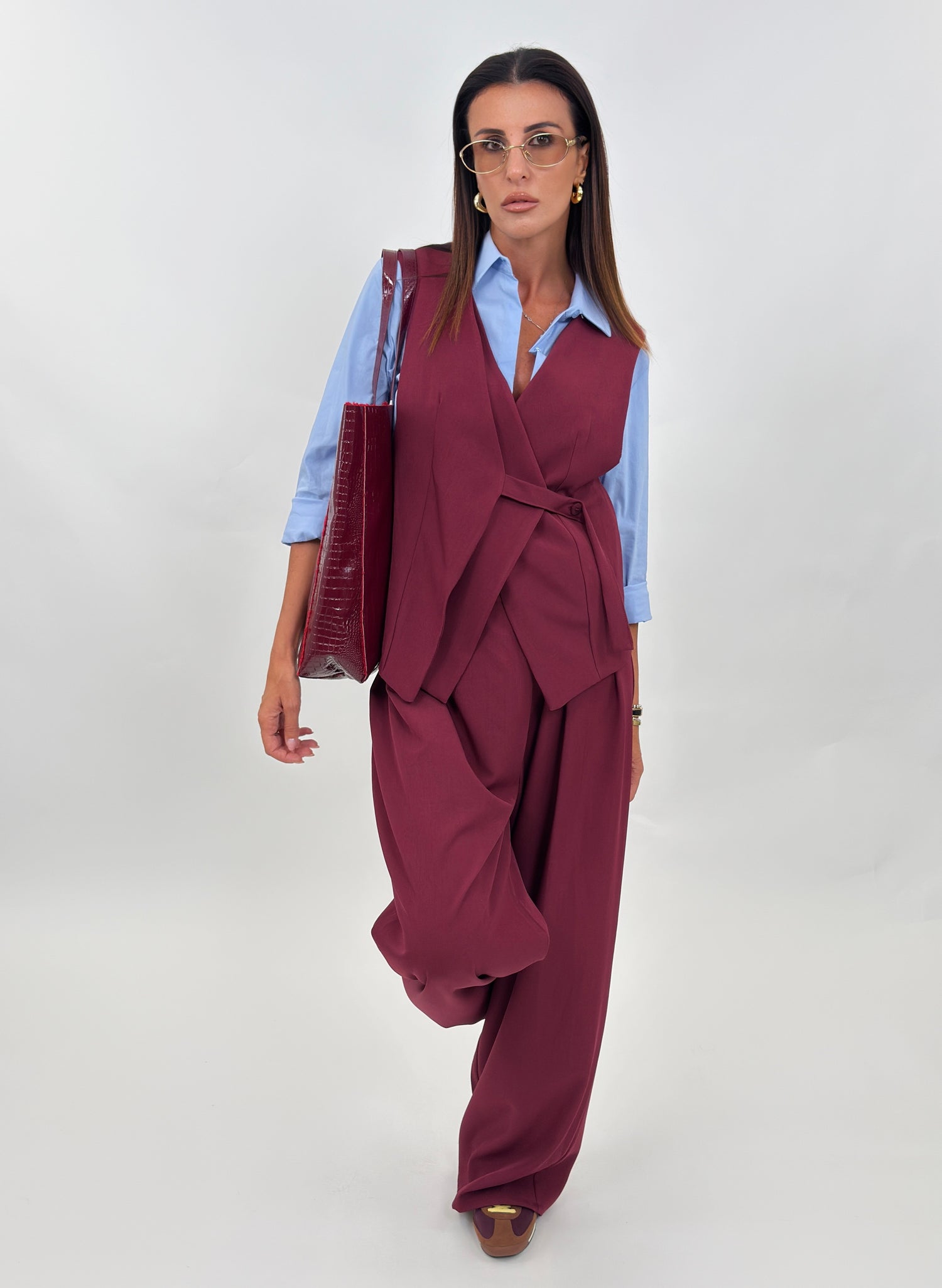 Tailleur - Manhattan Bordeaux