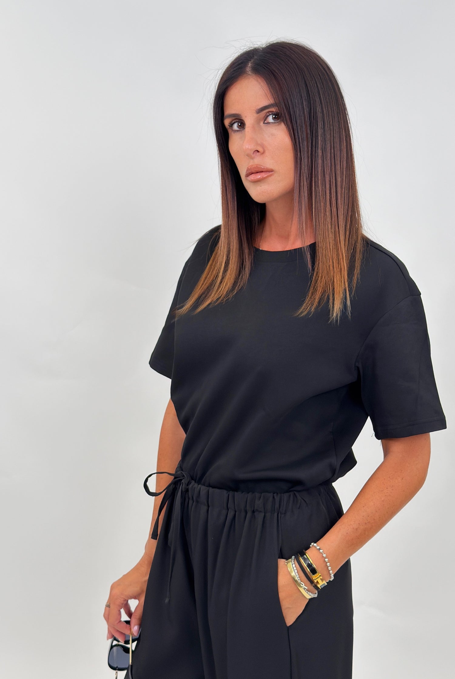 T-shirt - Greta Nero