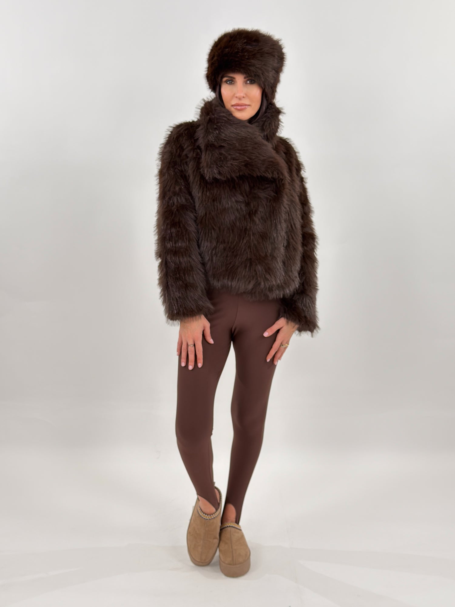 Pelliccia - Cortina Marrone