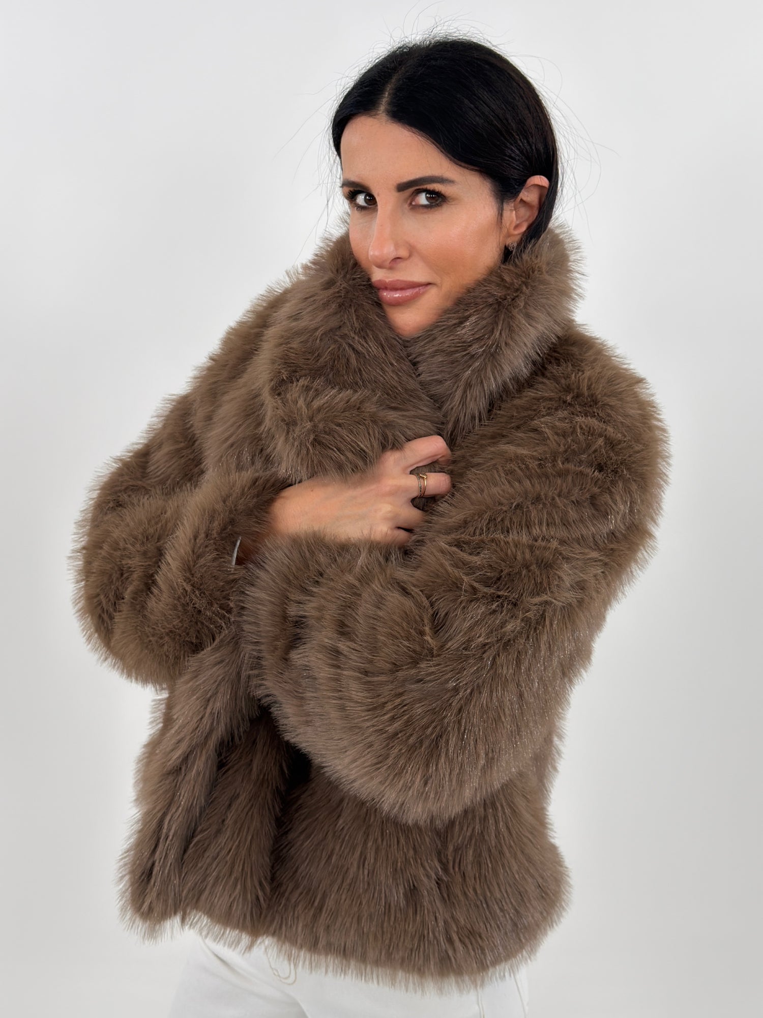 Pelliccia - Cortina Tortora