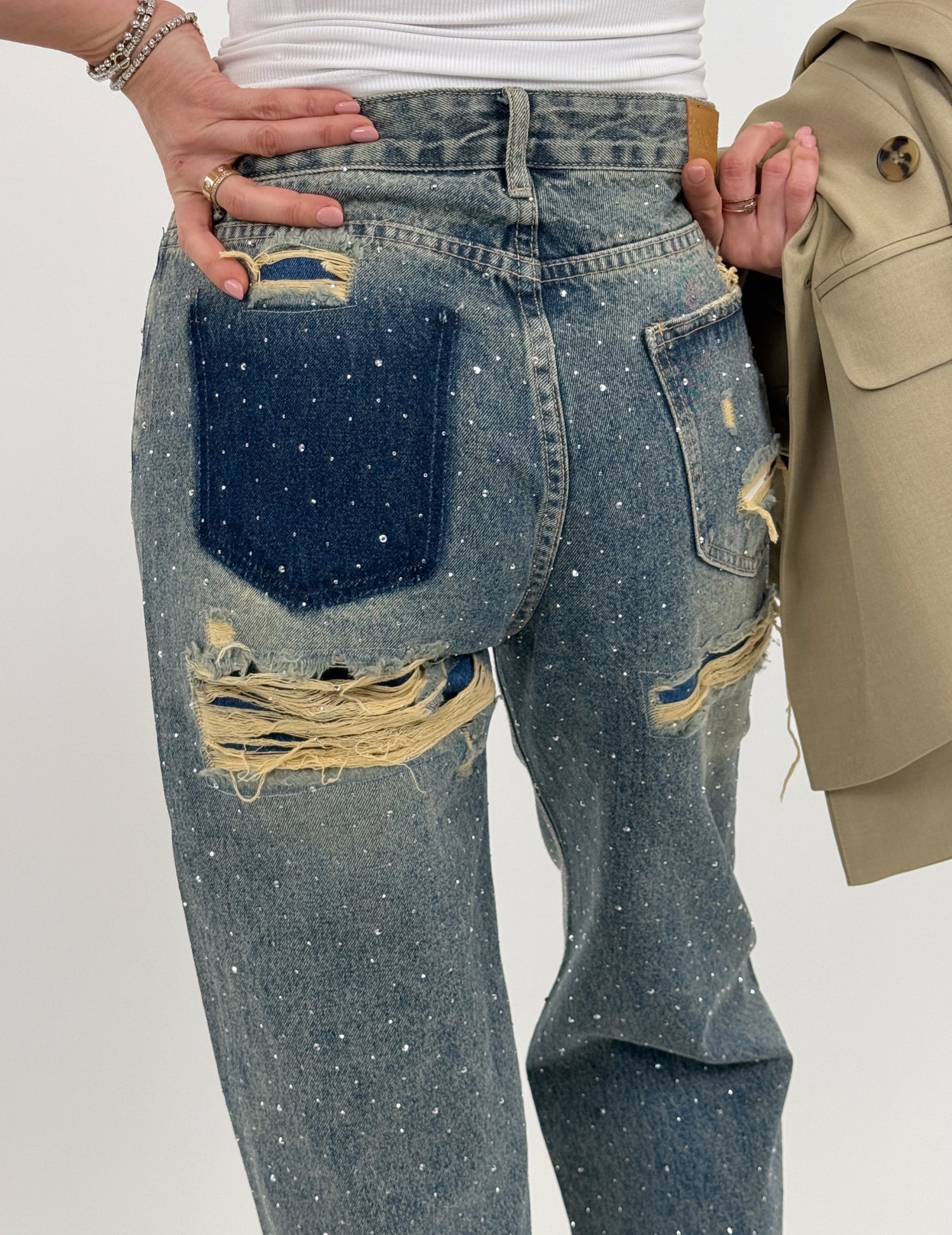 Jeans - Glitter Destroy A3262/3286