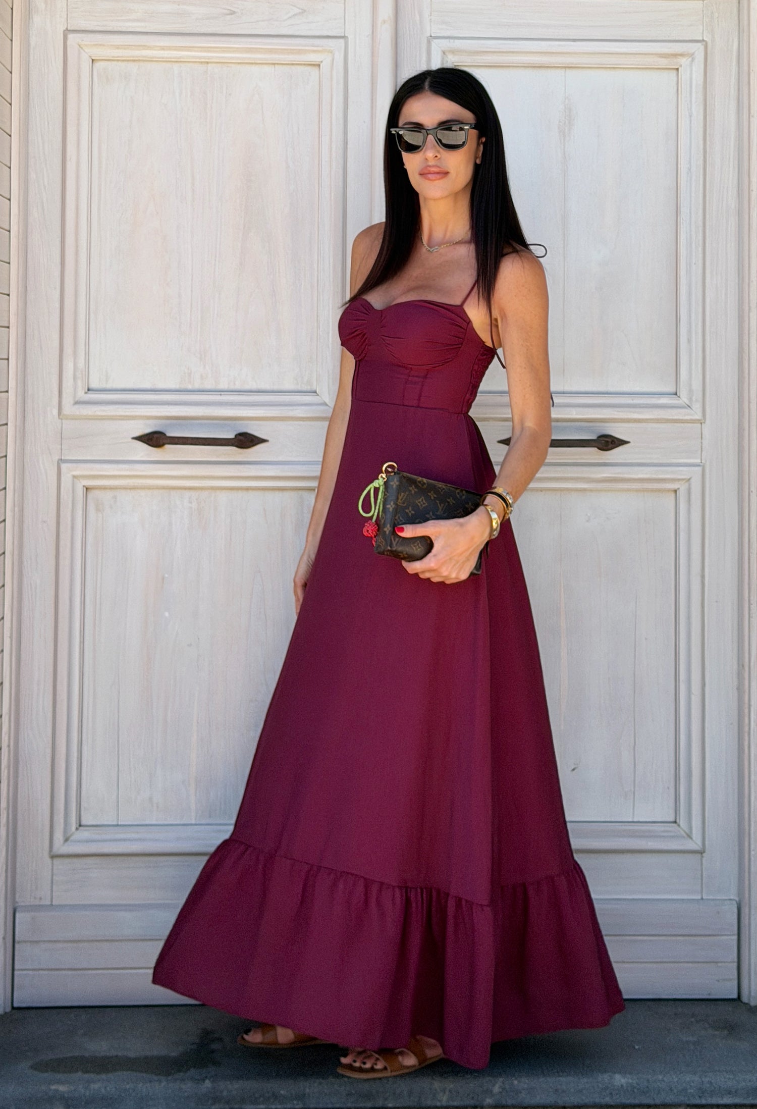 Abito - Lipari Bordeaux