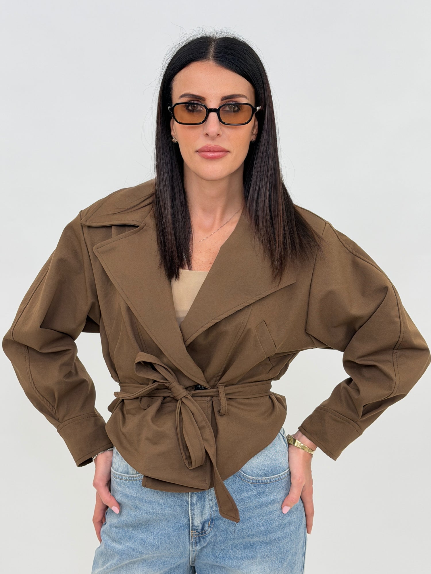 Giacca - Fanny Marrone