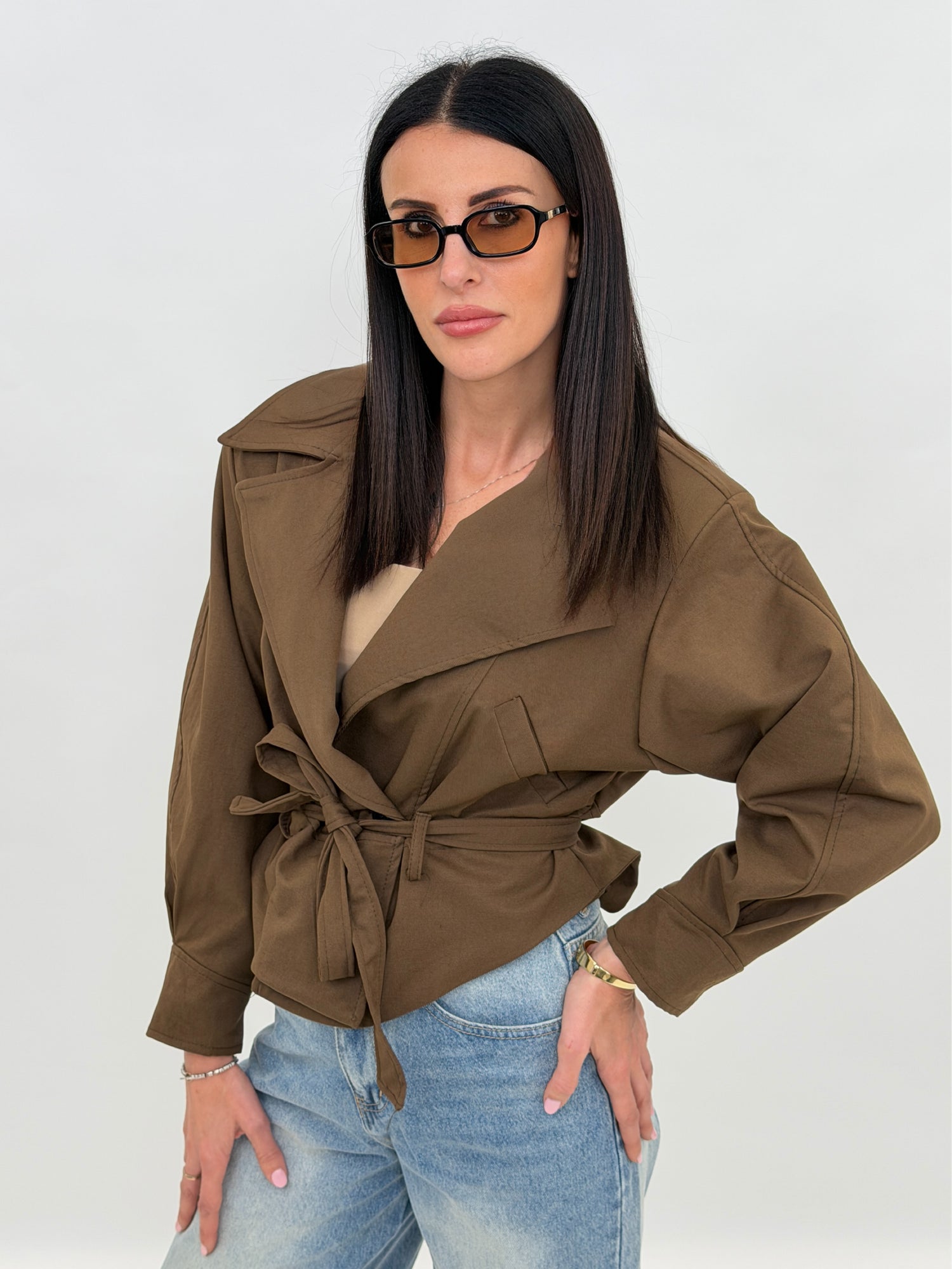 Giacca - Fanny Marrone