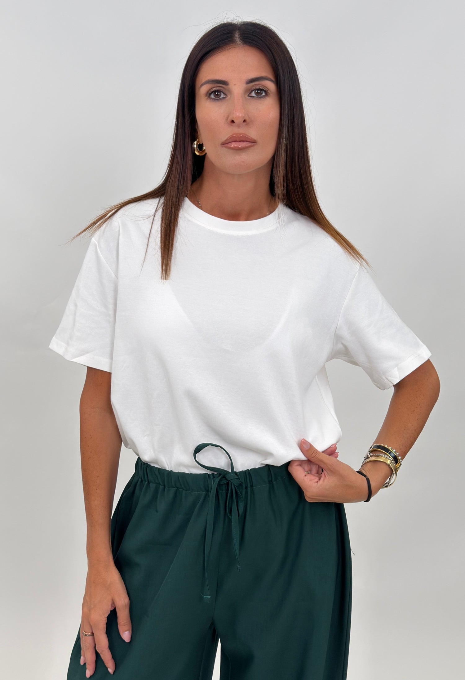 T-shirt - Greta Bianco