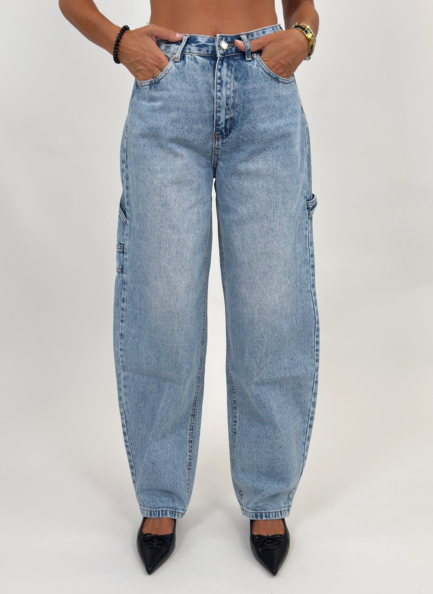Jeans - Balloon A3460 Denim Chiaro