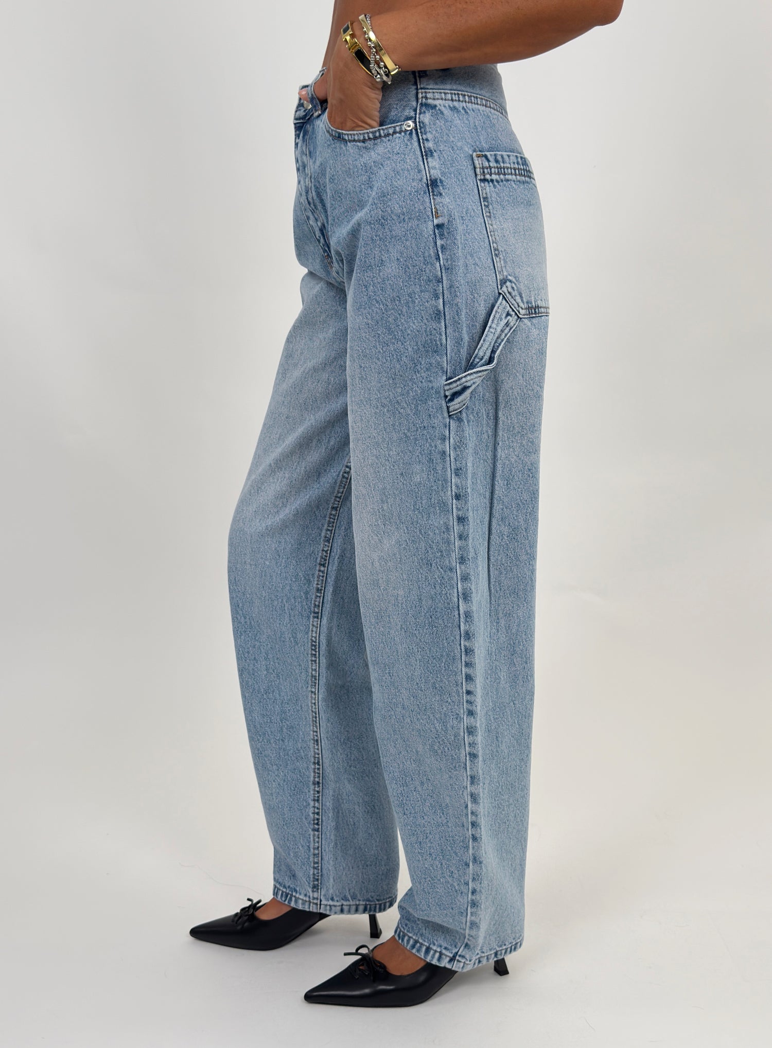 Jeans - Balloon A3460 Denim Chiaro