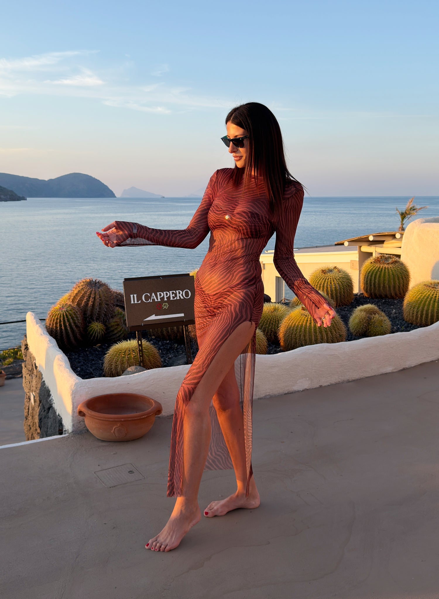 Set Costume - Vulcano Zibra Mattone