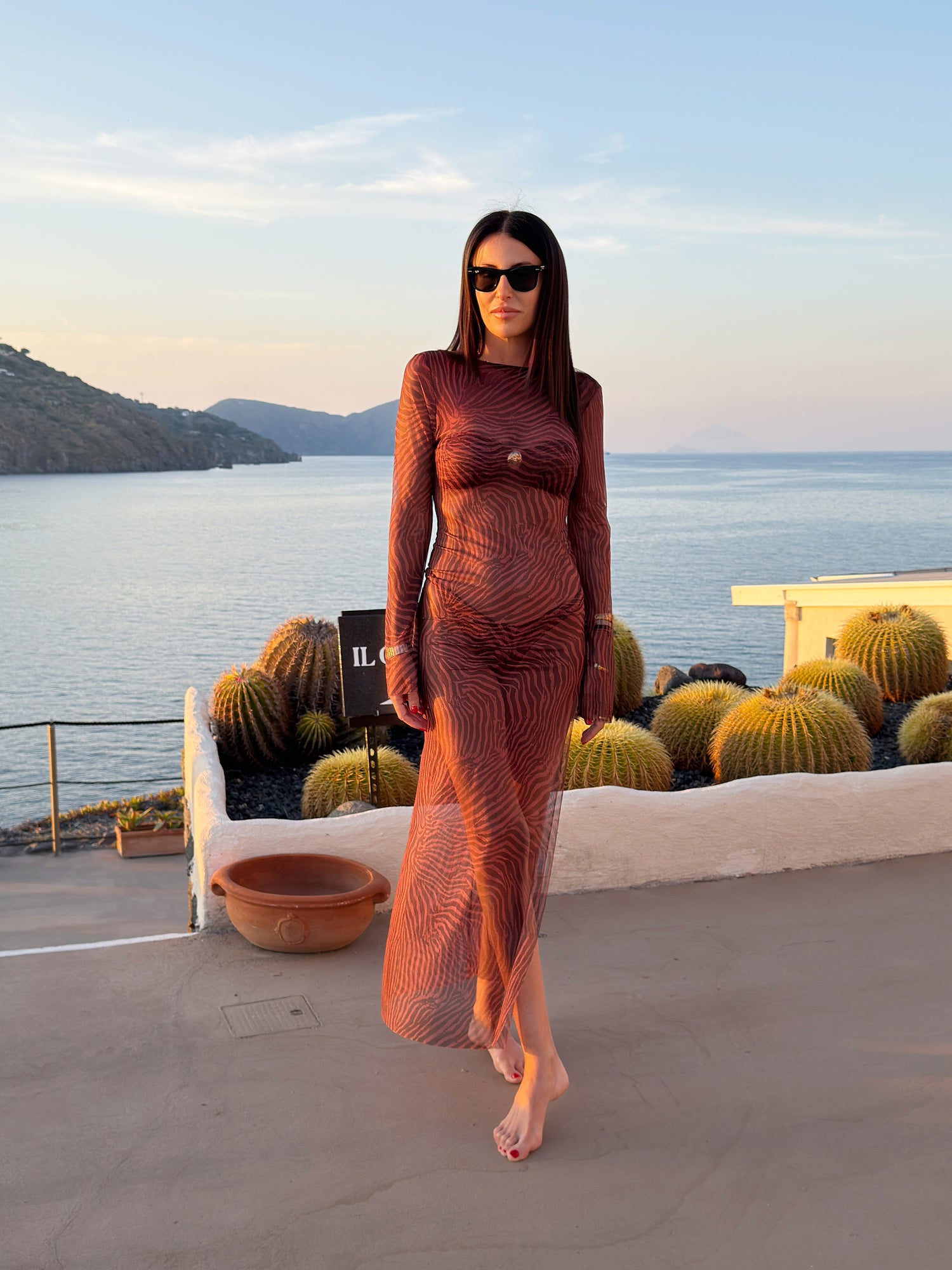 Set Costume - Vulcano Zibra Mattone