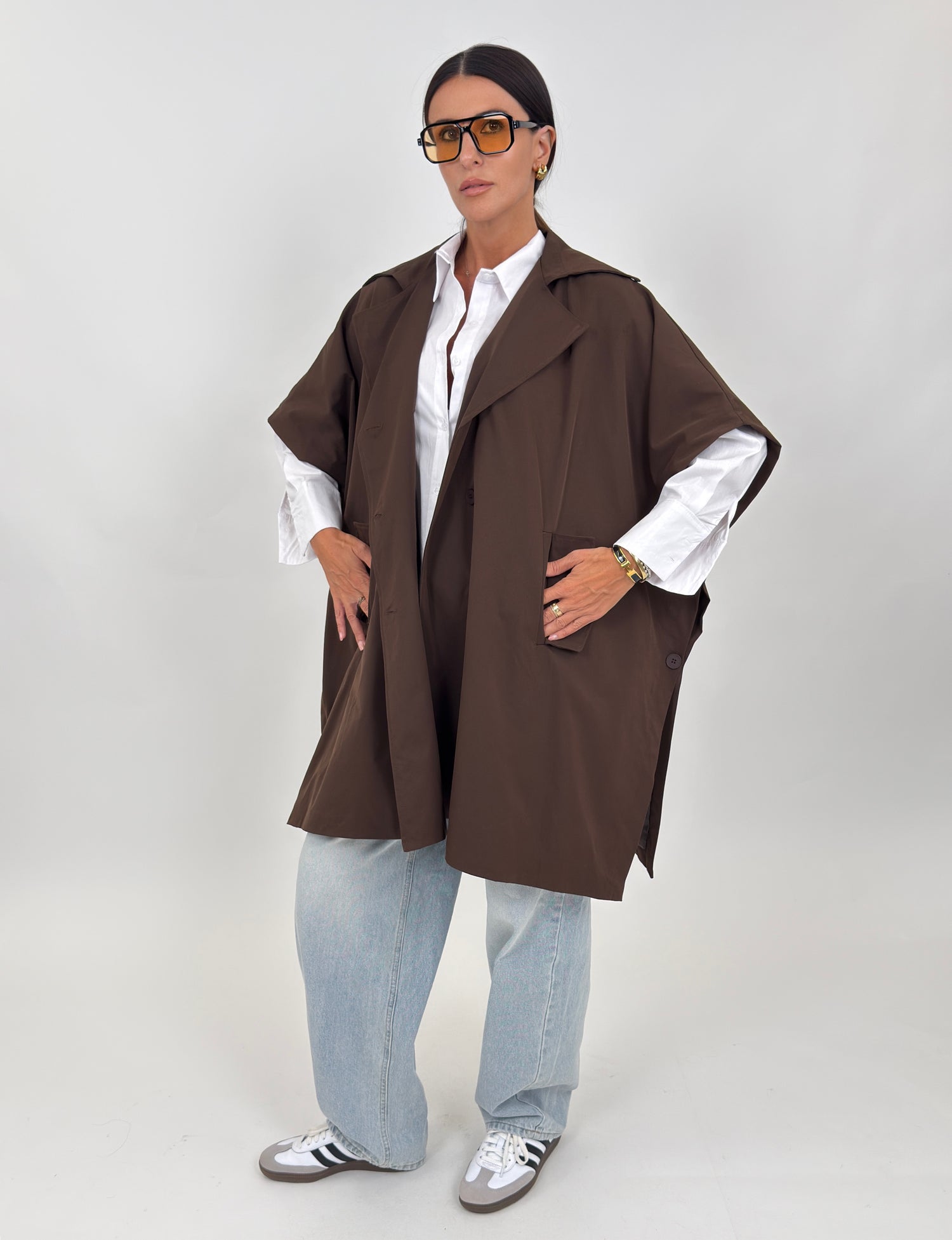 Trench - London Marrone