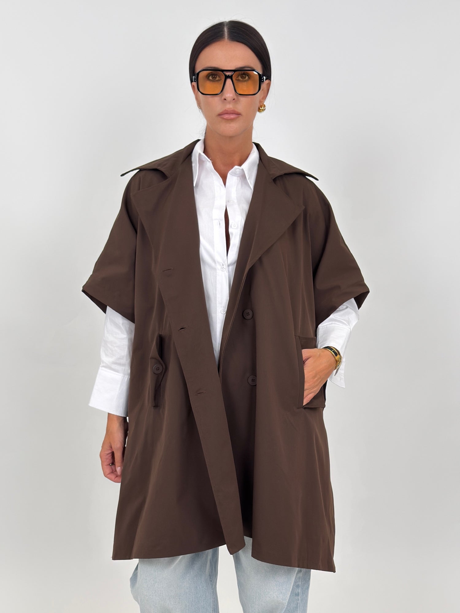 Trench - London Marrone