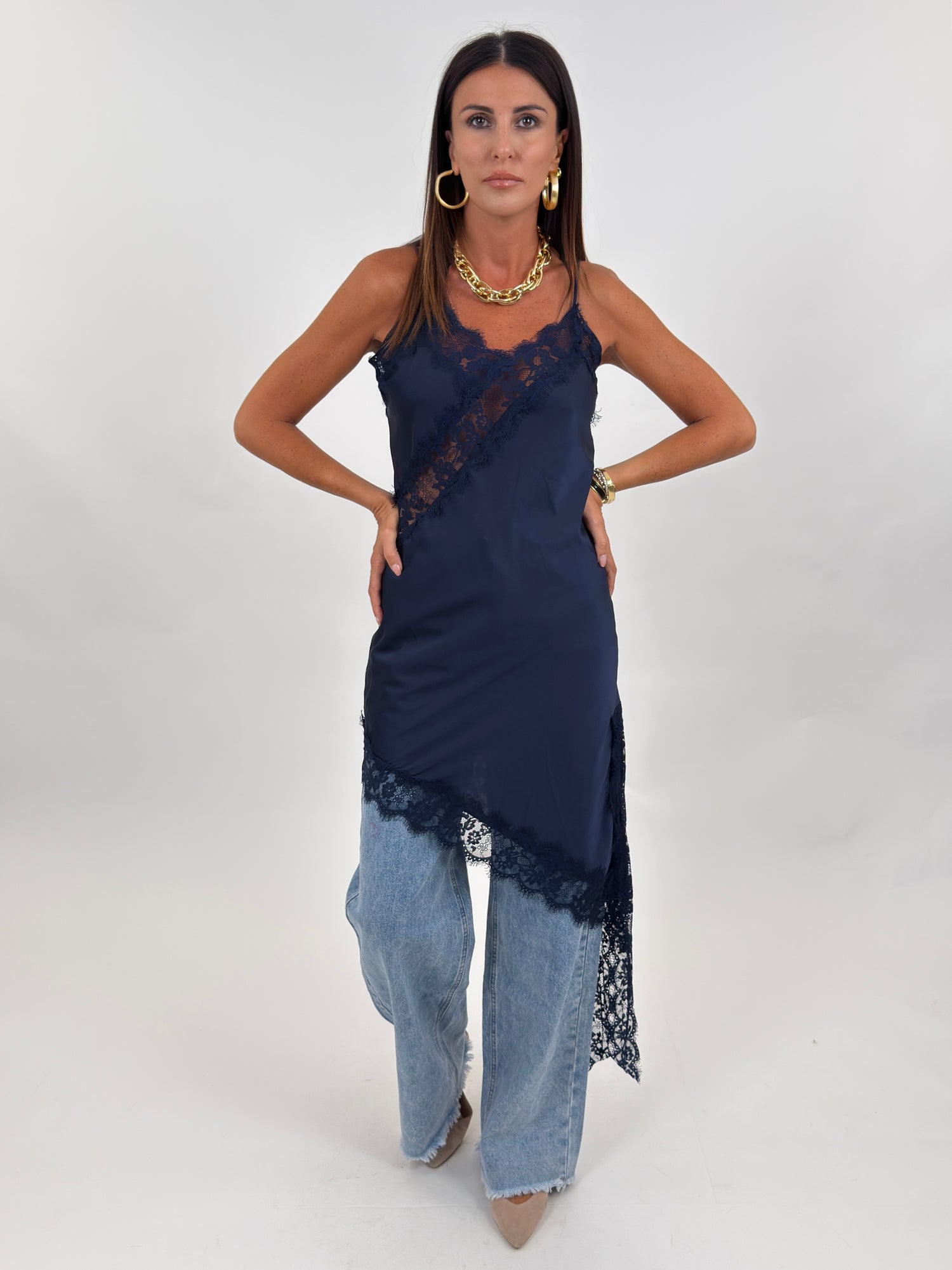 Top/Abito - Sophia Blu
