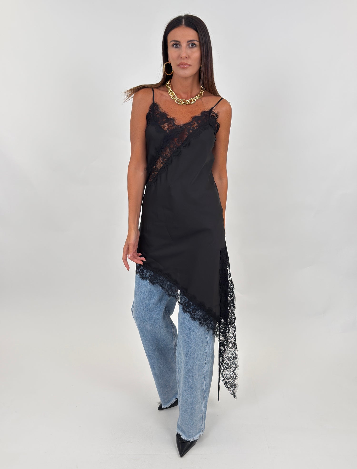 Top/Abito - Sophia Nero