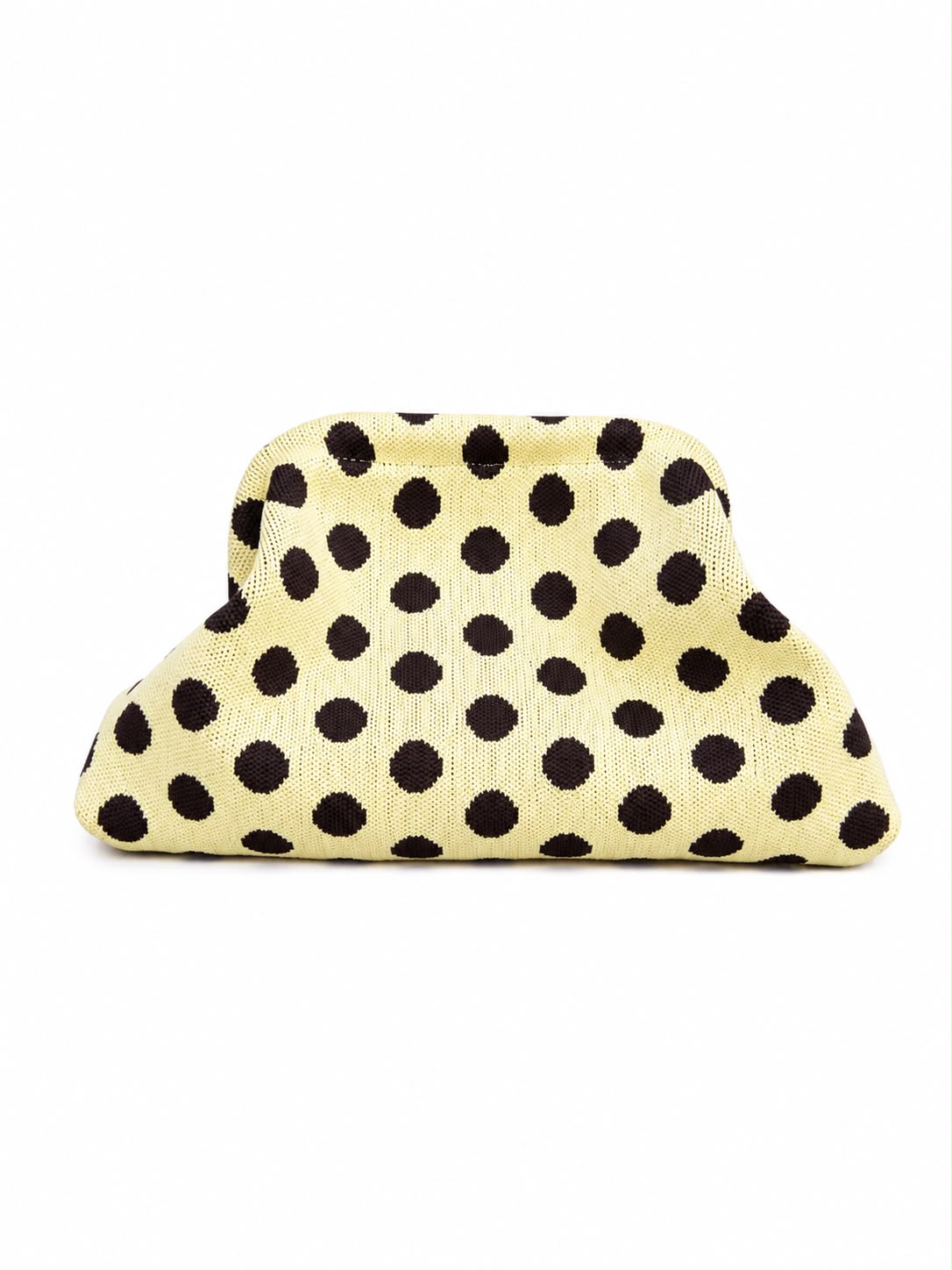 Borsa - Clutch Pois Giallo