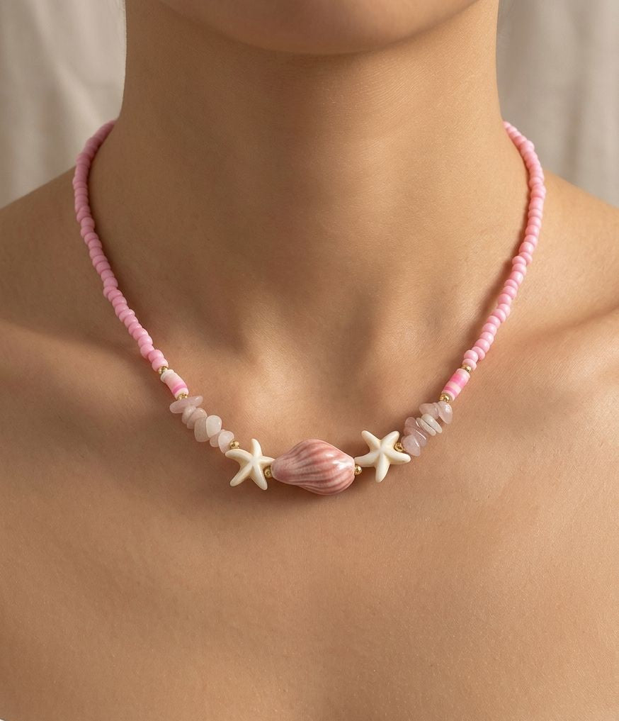 Collana - Sea Shell Rosa