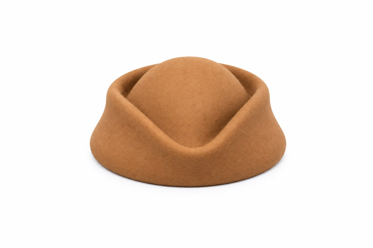Cappello - Pillbox Paris Camel