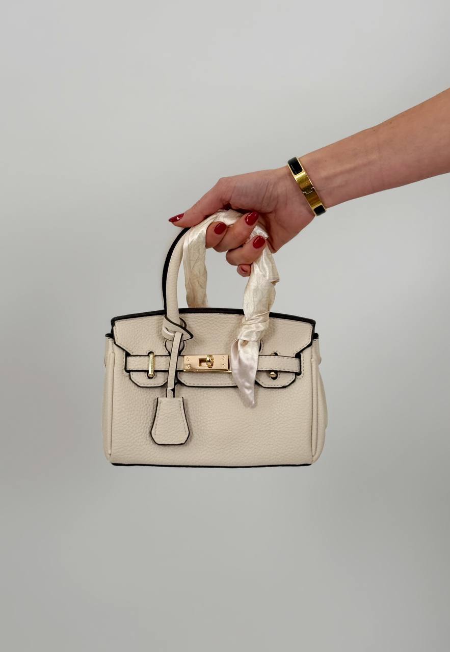 Borsa - Small La Queen beige chiaro