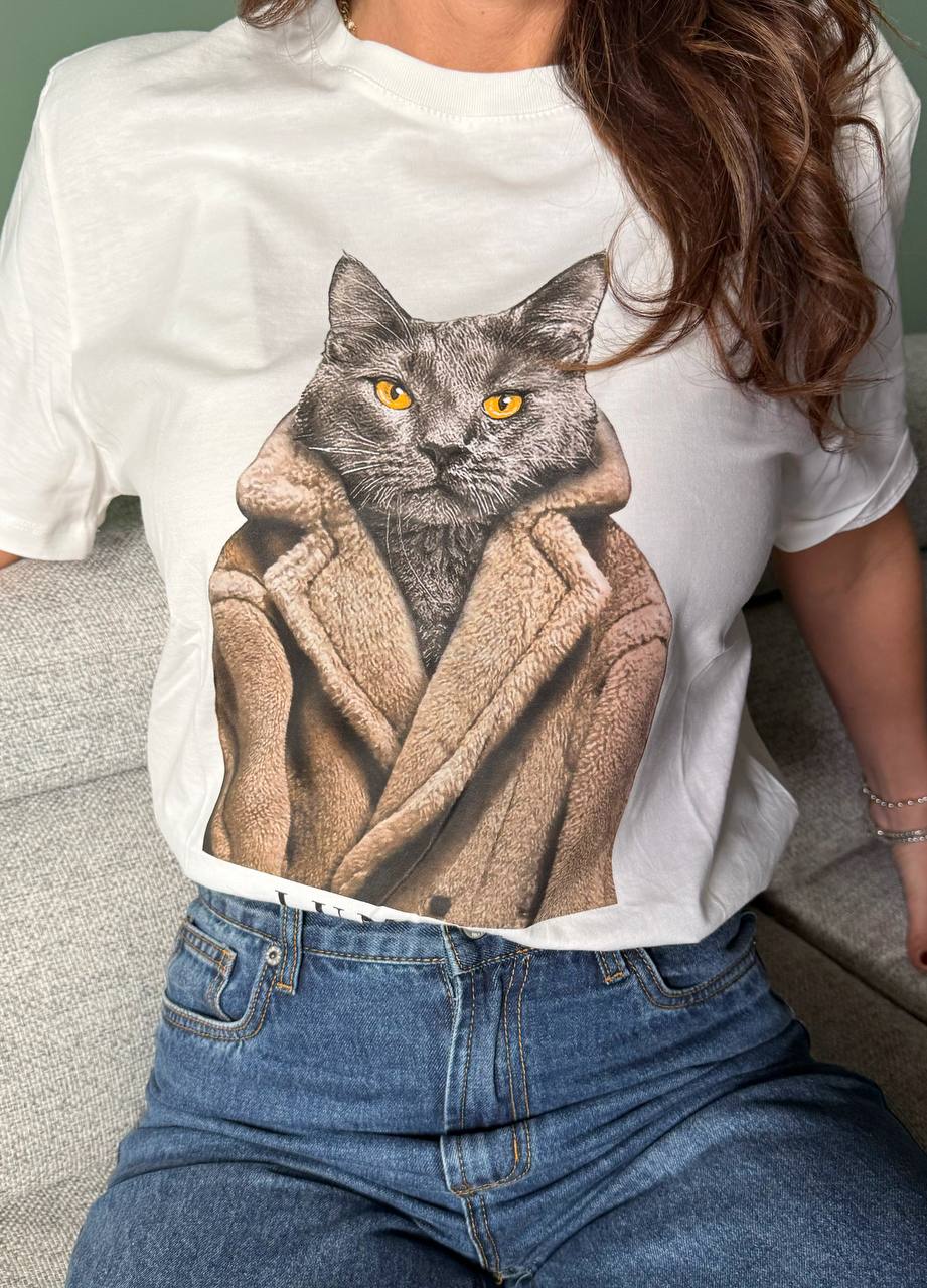 T shirt Cat Ami Shops